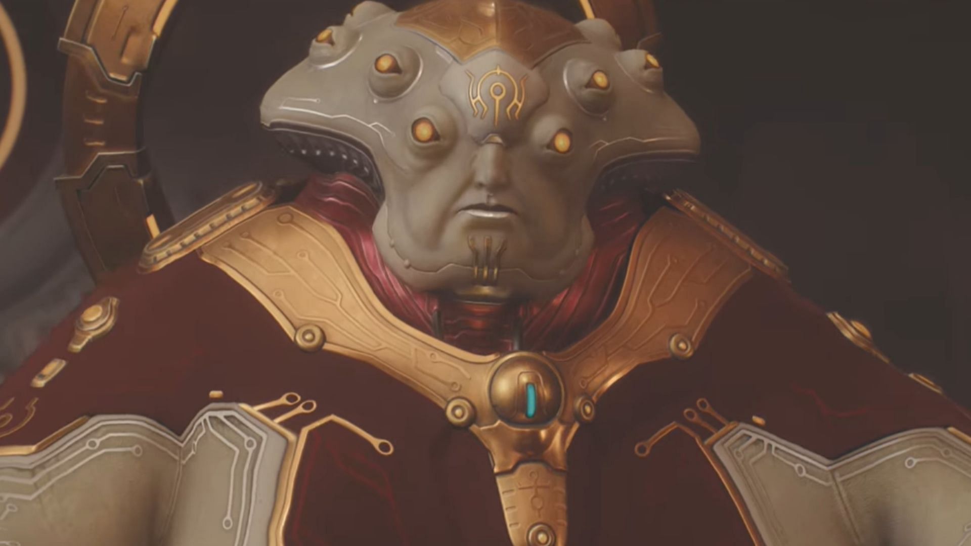 Kreed Maykr realizes he's in trouble (Image via Sportskeeda Gaming || Bethesda Softworks)